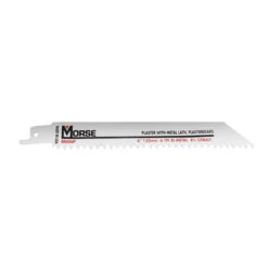 M. K. MORSE RB606PT05 6" BI METAL RECIPROCATING SAW BLADE