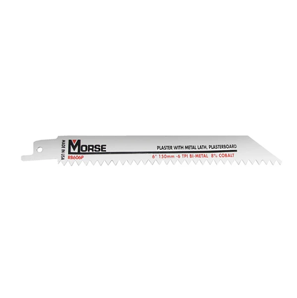 M. K. MORSE RB606PT05 6" BI METAL RECIPROCATING SAW BLADE