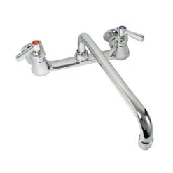 CHICAGO FAUCET 540-LDL12ABCP 8" WALL MOUNT FAUCET WITH 12" SPOUT