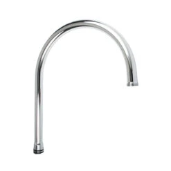 CHICAGO FAUCET 02352 CP LGE GOOSENECK SPOUT 8”