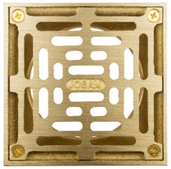 5-5/8" SQ BRONZE GRATE