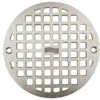 6-3/8" ROUND REPLACEMENT GRATE W/SCREWS