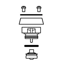 FISHER 85526 VACUUM BREAKER KIT 1/2" NPT
