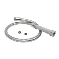 T & S BRASS B-0036H 36" FLEXIBLE S/S PRE-RINSE HOSE W/ HANDLE