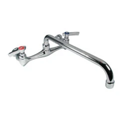 CHG KN13-8012 8" WALL MT FAUCET W/12" SPOUT 2.2 GPM