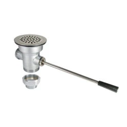 T&S BRASS B-3960 3" MULTI OUTLET LEVER WASTE ASSEMBLY