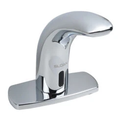 SLOAN SF2400-4BDM SF SERIES 0.5 GPM FAUCET WITH 4" TRIM PLATE