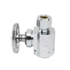 MCGUIRE ST12 STRAIGHT STOP VALVE - 1/2 IPS X 3/8 OD
