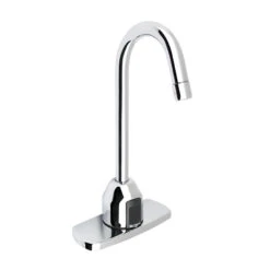 SLOAN EBF-750-4-BAT-TEE-CP-2.2GPM-LAM-IR-BT-FCT OPTIMA PLUS 2.2 GPM GOOSENECK FAUCET
