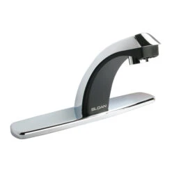SLOAN EBF-85-8-BAT-TEE-CP-0.5GPM-MLM-IT-BT-FCT OPTIMA PLUS 0.5 GPM LAV FAUCET