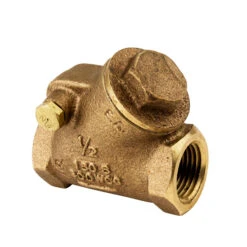 1/2” FNPT X FNPT BRONZE Y-PATTERN CHECK VALVE