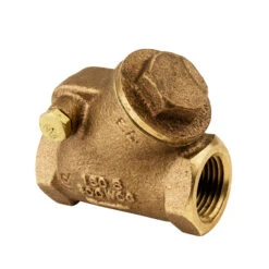 1-1/4” FNPT X FNPT NL BRONZE Y-PATTERN CHECK VALVE
