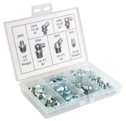 STANDARD GREASE FITTING KIT (35 PC)