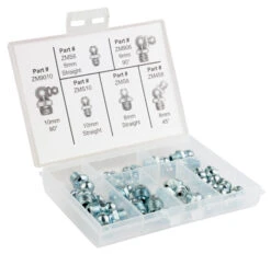 METRIC GREASE FITTING KIT (27 PC)