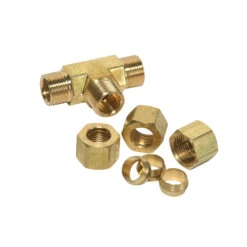 SLOAN ETF617A 3/8 OD COMP CHECK TEE ASSEMBLY