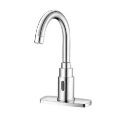 SLOAN SF2250-4 SF SERIES 2.2 GPM GOOSENECK FAUCET WITH 4" TRIM PLATE