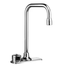 SLOAN ETF-770-4-PLG-TEE-CP-2.2GPM-LAM-IR-BT-FCT OPTIMA ON-Q 2.2 GPM FAUCET WITH PLUG-IN TRANSFORMER