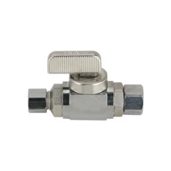 DAHL 111-41-30 STRAIGHT STOP VALVE (BALL TYPE) REPAIR - 3/8 OD COMP X 1/4 OD COMP