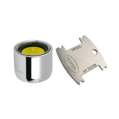 NEOPERL ETF621A 13/16 AERATOR FEMALE LAMINAR FLOW VANDAL PROOF 2.2 GPM W/ KEY