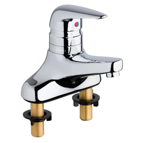 CHICAGO FAUCET 420-T45E2805ABCP 4” LAV FAUCET 0.5 GPM W/ TEMPSHIELD SCALD PROTECTION - Image 2