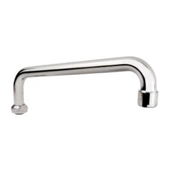 CENTRAL BRASS 02361 10" CP TUBE SPOUT W/ AERATOR