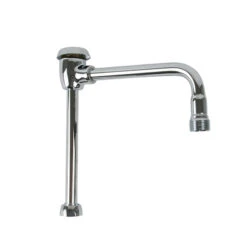 CHICAGO FAUCET GN8BVBE2-2JKCP 8" RIGID/SWIVEL GOOSENECK SPOUT W/ VACUUM BREAKER