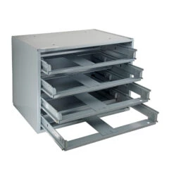 4 COMP STEEL SLIDE RACK