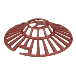 UNCLOGGABLE ROOFGUARD CAST IRON WITH UNIVERSAL MEMBRANE CLAMP RING