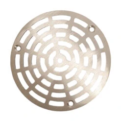 SIOUX CHIEF 842-SN3 5-1/8” DIA NICKEL BRONZE DRAIN GRATE W/ 3 HOLES