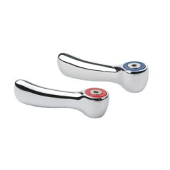 CHICAGO FAUCET 369PRJK N/S CHROME LEVER HANDLES
