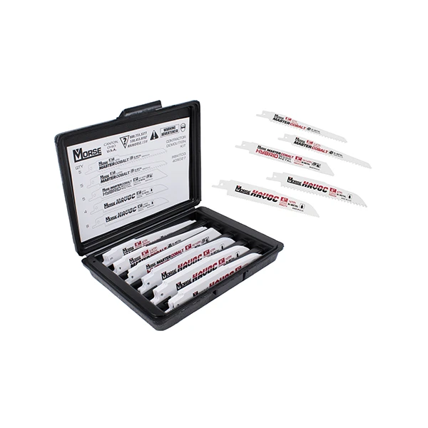M. K. MORSE 405027 DEMOLITION BI-METAL RECIPROCATING SAW BLADE KIT (27 PC) - Image 2