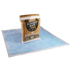 RECTORSEAL 97260 PLUMBERS MATE ABSORBENT UTILITY PADS BAG OF 6