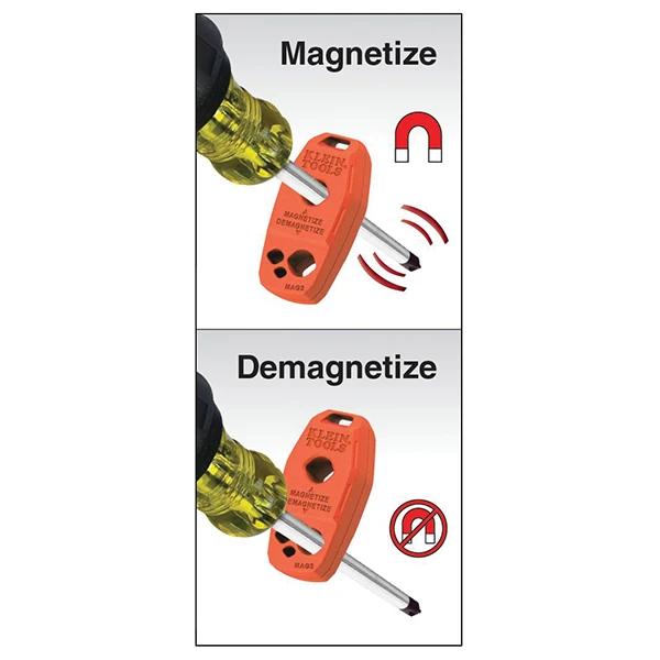 KLEIN TOOLS MAG2 MAGNETIZER / DEMAGNETIZER - Image 2