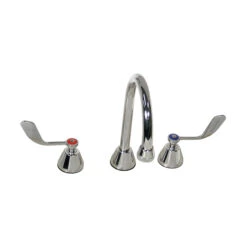 ANTIMICROBIAL 8" ADA FAUCET W/GOOSENECK SPOUT