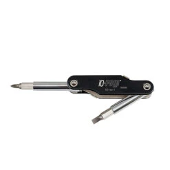 KLEIN TOOLS 32535 10-IN-1 FOLDING POCKET SCREWDRIVER / NUT DRIVER