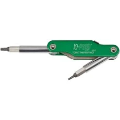 KLEIN TOOLS 32537 10-IN-1 TAMPERPROOF TORX FOLDING SCREWDRIVER / NUT DRIVER