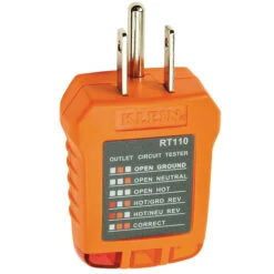 KLEIN TOOLS RT110 RECEPTACLE TESTER