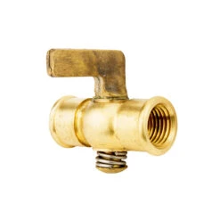 1/4" FEMALE BRASS PETCOCK