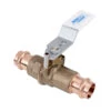 NIBCO / PRO PRESS PC-585HP-LF 1” PRESS LF FULL PORT BRONZE BALL VALVE W/ REVERSIBLE HANDLE