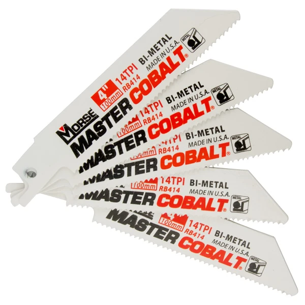 M. K. MORSE RB414T05 4" BI METAL SAWS ALL BLADE 14 TPI - Image 2