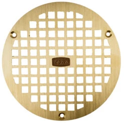 ZURN Z400-270 6" BRONZE FINISH DRAIN GRATE W/ SCREWS