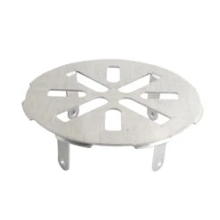 S/S SNAP-IN DRAIN COVER 3"