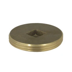 JUMBO 4 BRASS PLUG - IPS COUNTERSUNK 2-1/2"