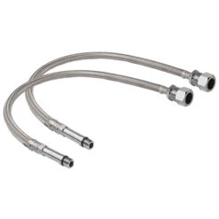 T & S BRASS 012534-45 18” FLEX SUPPLY HOSES (PR)