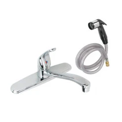 BINFORD C5720LS CP SINGLE LEVER KITCHEN FAUCET W/SPRAY